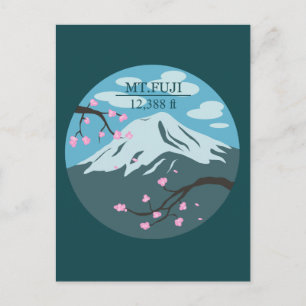Fuji-höjden Vykort