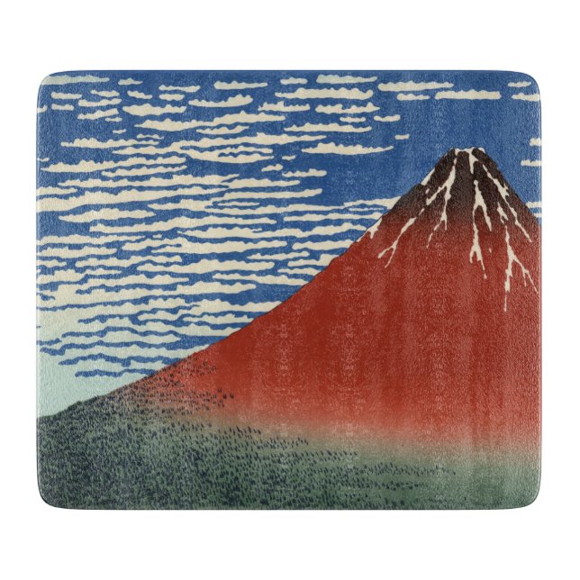 Fuji i Clear Weather (Red Fuji) (Hokusai) (Framsidan)