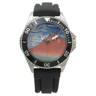 Fuji i Clear Weather (Red Fuji) (Hokusai) Armbandsur