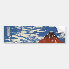 Fuji i Clear Weather (Red Fuji) (Hokusai) Bildekal