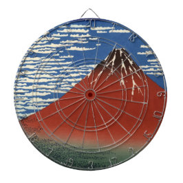 Fuji i Clear Weather (Red Fuji) (Hokusai) Darttavla