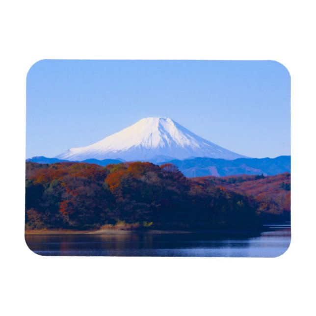 Fuji i Tokyo, Japan Magnet (Horisontell)