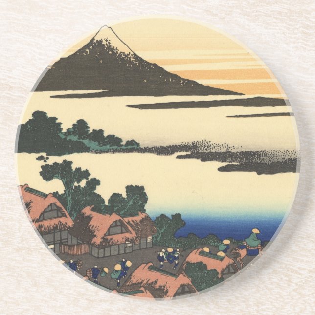 Fuji Japan Sunset Underlägg (Framsidan)