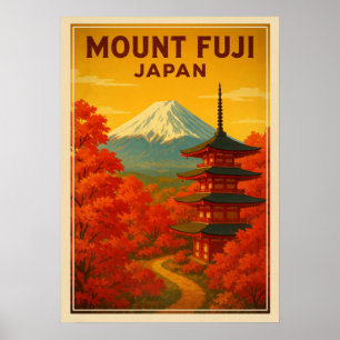 Fuji Japan V02 Poster