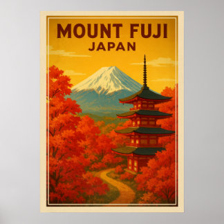 Fuji Japan V02 Poster