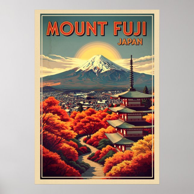 Fuji Japan V04 Poster (Framsidan)