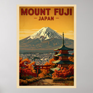 Fuji Japan V06 Poster