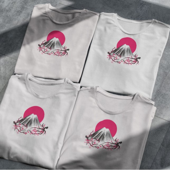 Fuji Mountain Japansk natur T Shirt (Skapare uppladdad)