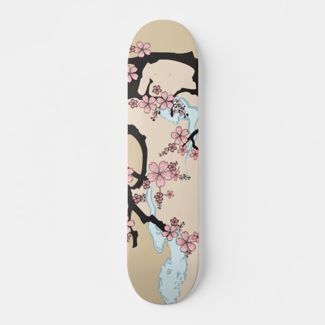 Fuji och Sakura: Skateboard (sakura version) (Framsida)