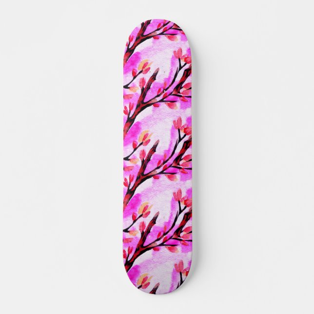 Fuji och Sakura skateboard (sakura version) (Framsida)