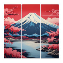Fuji Sakura Landscape: Japansk elegance