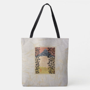 Fuji Sturdy Brushed Polyester Shoulder Tote Tygkasse