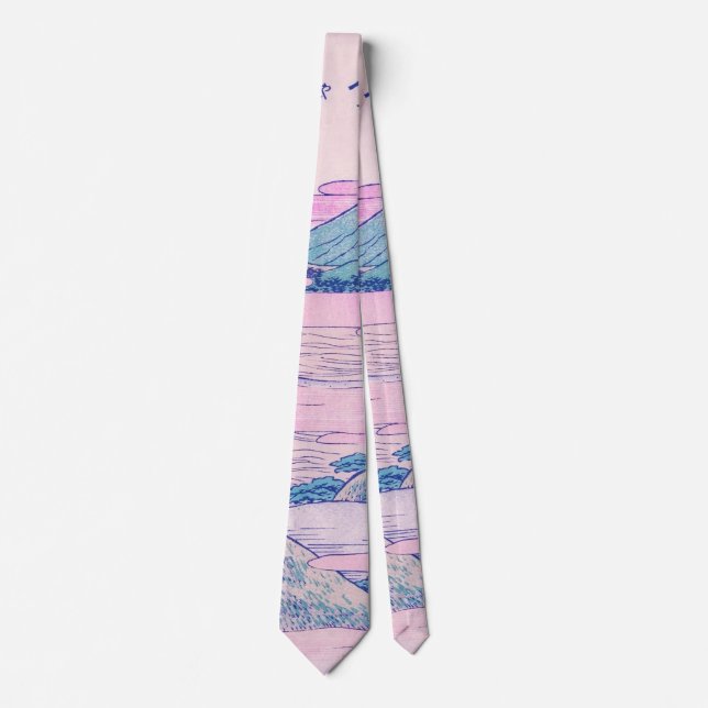 Fuji Ukiyo-e Japanska Vintage Art Slips (Framsida)