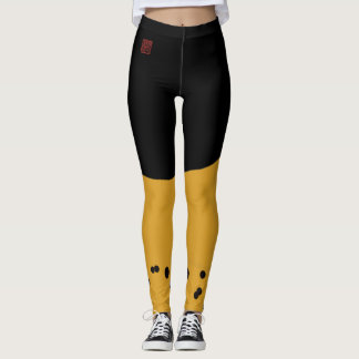Fujigoshinkamonkurokirasya-Jinbaori Leggings