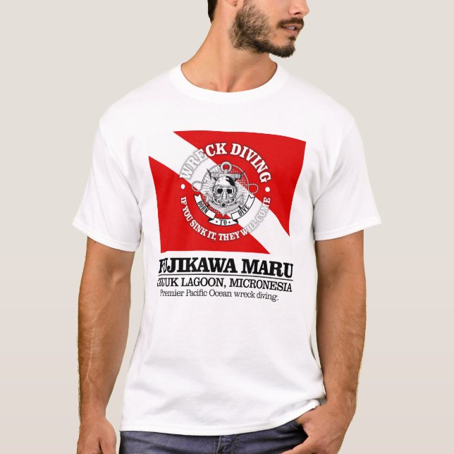 Fujikawa Maru (bästa vrak) T Shirt (Framsida)