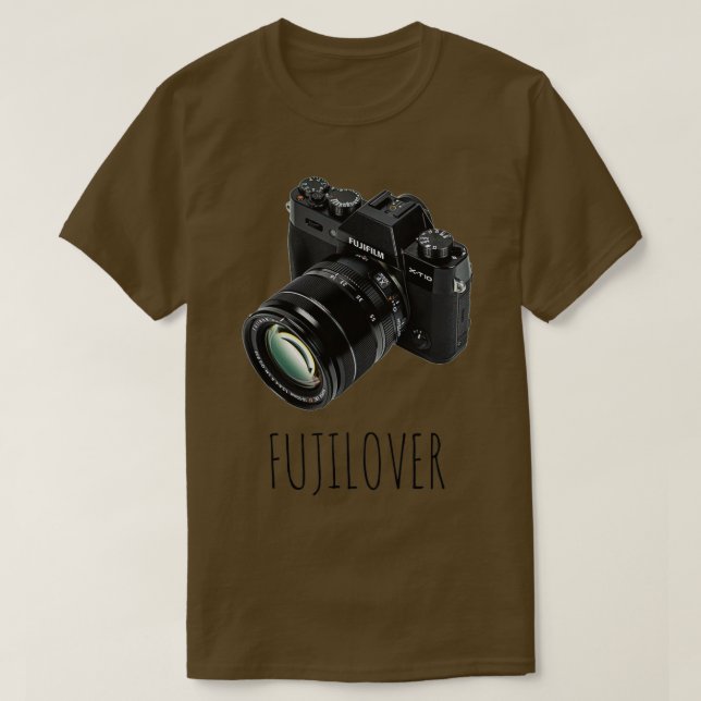 FUJILOVER PHOTOGRAPHER PHOTOGRAPHY T SHIRT (Design framsida)