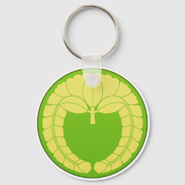 Fujiwara Klan Kamon Nyckelring