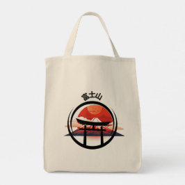Fujiyama Tote Bag Tygkasse