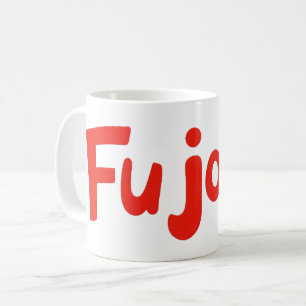 Fujoshi Red Fläkt Slogan Kaffemugg