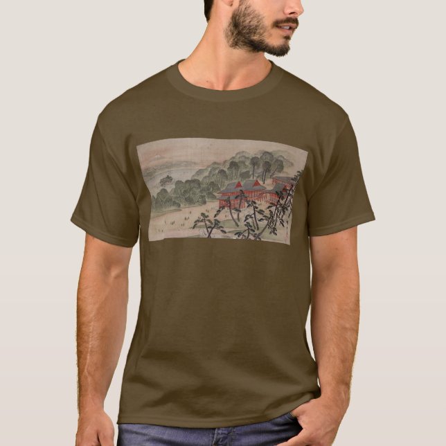 Fūkeiga - Ando Hiroshige Tee Shirt (Framsida)