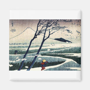 Fukeiga av Katsushika, Hokusai Ukiyoe Magnet