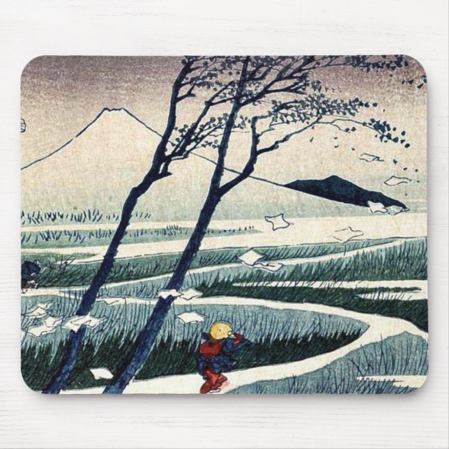 Fukeiga vid Katsushika, Hokusai Ukiyoe Musmatta (Framsidan)