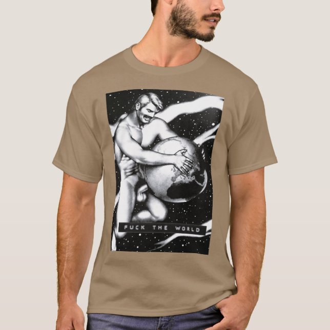 FUKHE WORLDom of Finland funny T Shirt (Framsida)