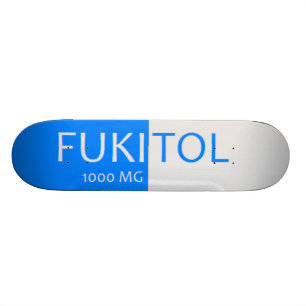Fukitol PillSkateboard Mini Skateboard Bräda 18,5 Cm