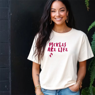 Fukt fingeravtrycksburgundy T-Shirt för gravid
