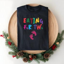 Fuktig fingeravtrycksfärg för gravid t shirt