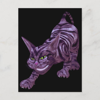 fuktig katt vykort