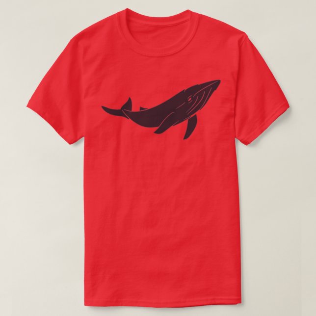 fuktig val 44 t shirt (Design framsida)