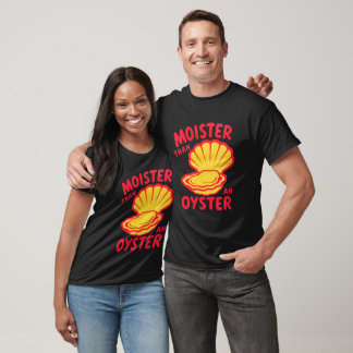 Fuktigare Än En Oyster Tröja, Retro Rolig Grafik T Shirt