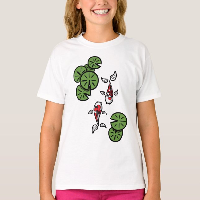 Fuku och Heiwa Barn och Baby Light Shirt Tee Shirt (Framsida)