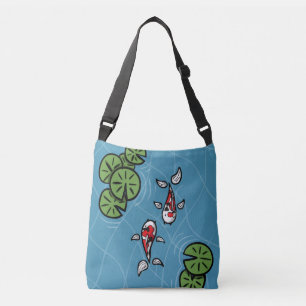 Fuku och Heiwa the Koi All-over-Print Bag Axelväska