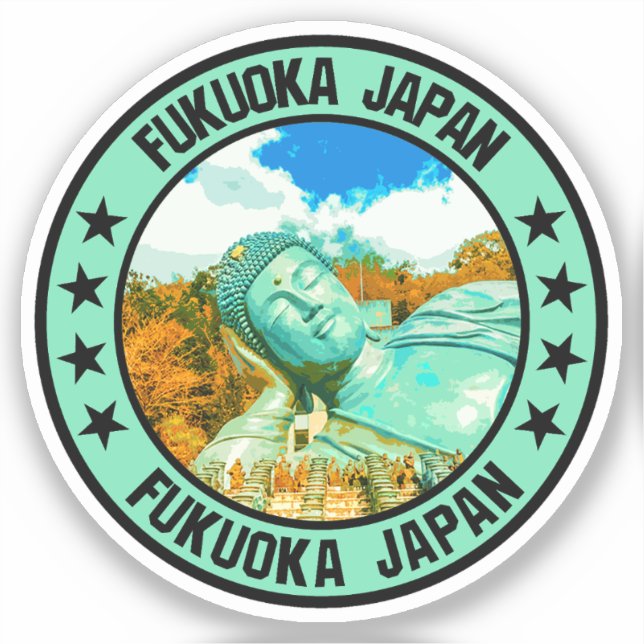 Fukuoka Klistermärken (Framsida)