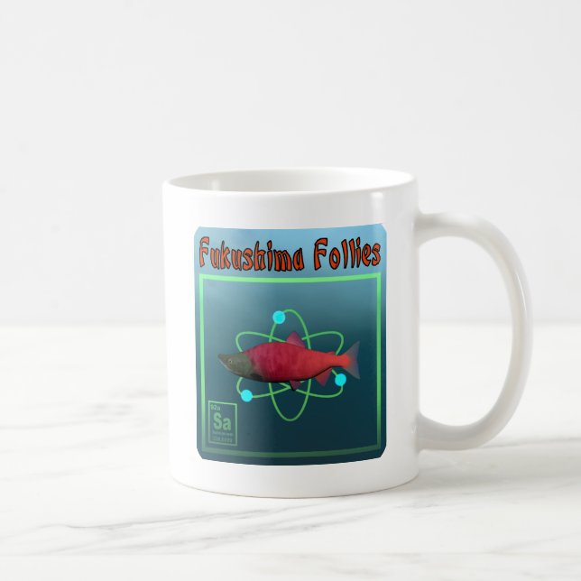 Fukushima Follies Kaffemugg (Höger)