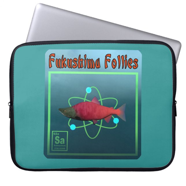 Fukushima Follies Laptop Fodral (Framsidan)