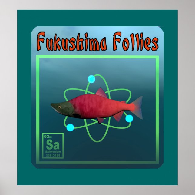 Fukushima Follies Poster (Framsidan)