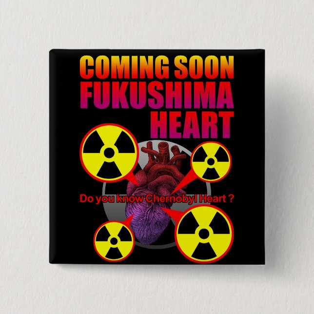 Fukushima heart knapp (Framsida)