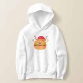 ful christmas burger Santa cheeseburger T Shirt