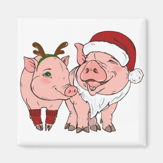 ful christmas gris magnet (Framsidan)
