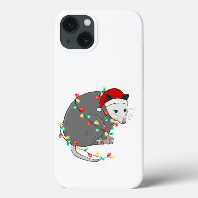 ful christmas jultomten opossum (Baksida)