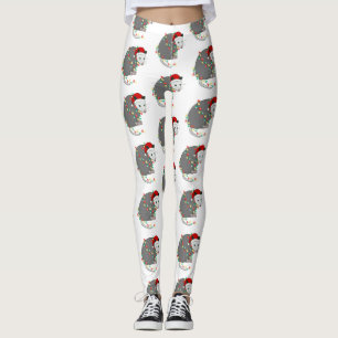 ful christmas jultomten opossum leggings