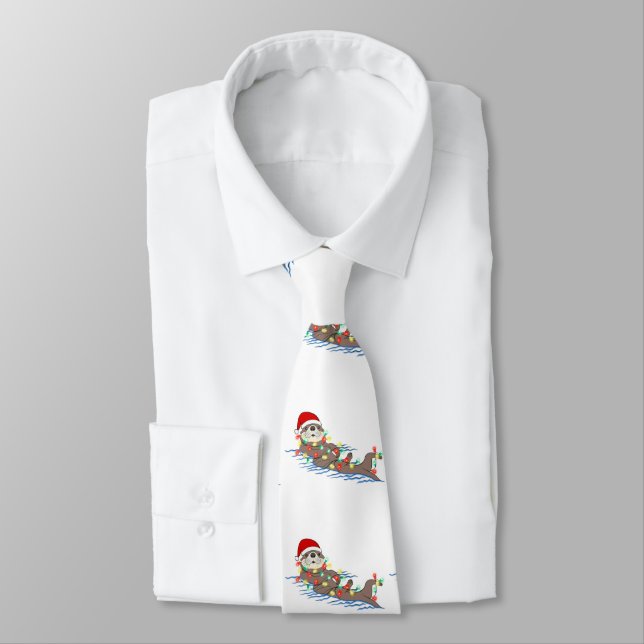 ful christmas jultomten otter slips (Bunden)