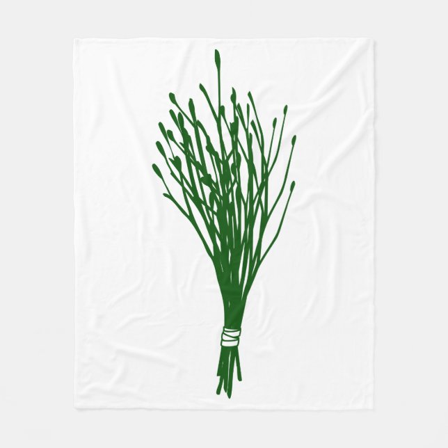 ful christmas krampus willow rod fleecefilt (Framsidan)