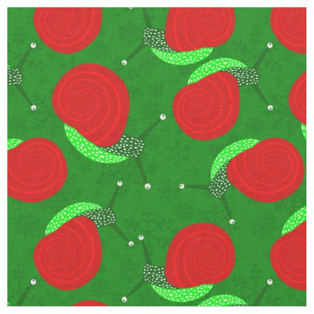 ful christmas snigel snöflingor kryp insekt tyg (Närbild)