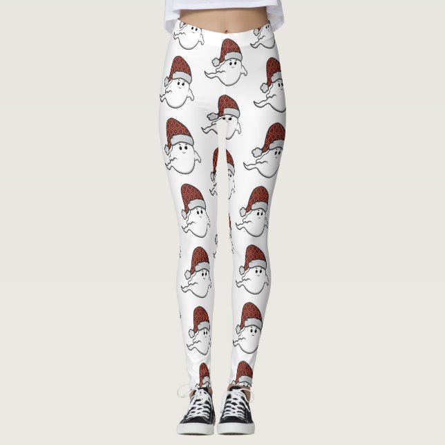 ful christmas-spökpookyhotell leggings (Framsida)