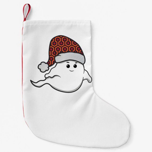 ful christmas-spökpookyhotell liten julstrumpa (Framsidan)
