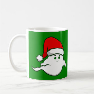 ful christmas spökspooky creepy grönt kaffemugg